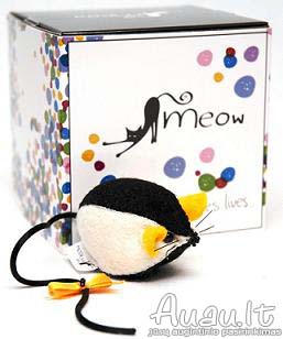 Meow pelė Yelow ears vilnoninė